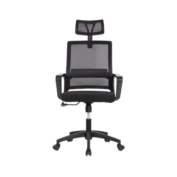 Kontorstol EDM 75189 Svart Ergonomisk