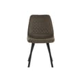 Miniatyrbilde 3 av 7: Stol DKD Home Decor Svart Grå Metall Polyuretan 63 x 49 x 85 cm 49 x 59 x 87 cm
