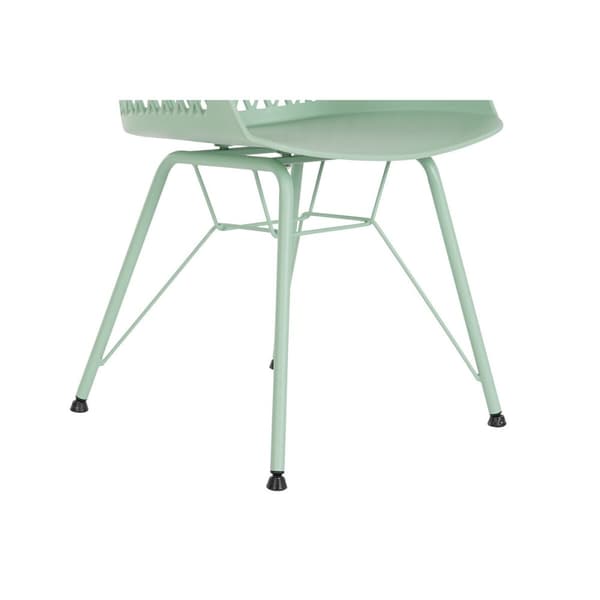 Middagsstol DKD Home Decor 57 x 57 x 80,5 cm Grønn
