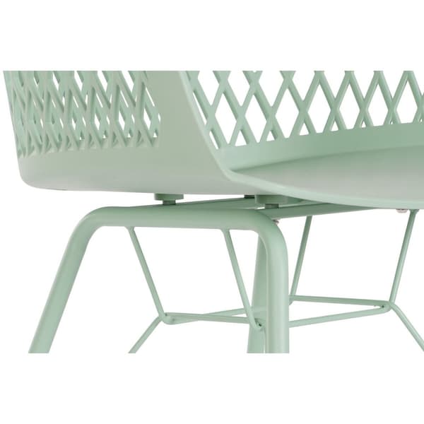 Middagsstol DKD Home Decor 57 x 57 x 80,5 cm Grønn