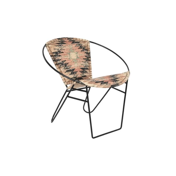 Stol DKD Home Decor Flerfarget 76 x 76 x 63 cm