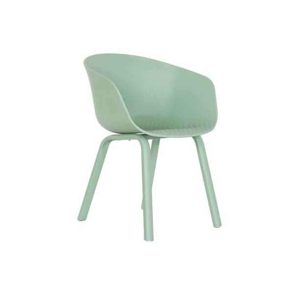 Stol med Armlener DKD Home Decor 56 x 58 x 78 cm Grønn 60 x 52 x 78 cm