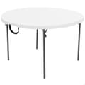 Miniatyrbilde 1 av 6: Klappbord Lifetime Hvit 122 x 73,5 x 122 cm Stål Plast