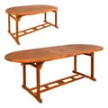 Miniatyrbilde 1 av 5: Uttrekkbart bord Aktive 200 x 74 x 90 cm Akasia