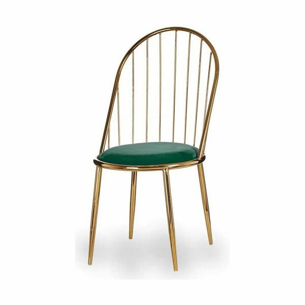 Stol Stolper Grønn Gyllen 48 x 95,5 x 48 cm (2 enheter)