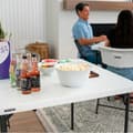 Miniatyrbilde 5 av 6: Klappbord Lifetime Hvit Stål Plast 94 x 74 x 94 cm