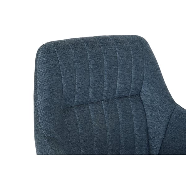 Stol DKD Home Decor Blå Svart 59,5 x 60,5 x 78 cm