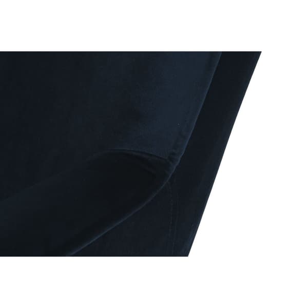 Lenestol DKD Home Decor Blå Svart Metall 68 x 76 x 90 cm