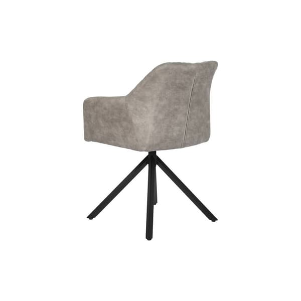 Stol DKD Home Decor Svart Grå 55 x 58 x 83 cm