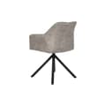 Miniatyrbilde 5 av 7: Stol DKD Home Decor Svart Grå 55 x 58 x 83 cm