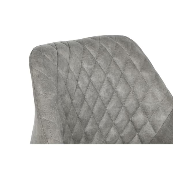 Stol DKD Home Decor Svart Grå 55 x 58 x 83 cm