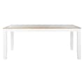 Miniatyrbilde 6 av 6: Middagsbord DKD Home Decor Hvit Brun Akasia Treverk av mangotre 200 x 100 x 80 cm