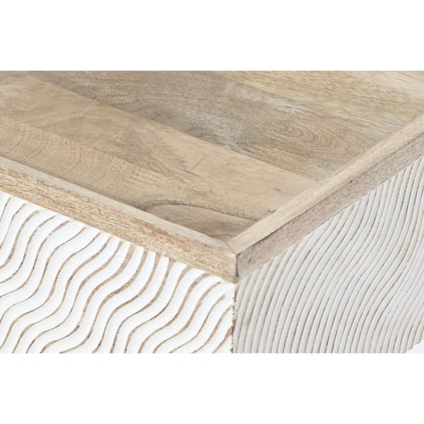 Senterbord Home ESPRIT Jern Treverk av mangotre 120 x 60 x 57 cm