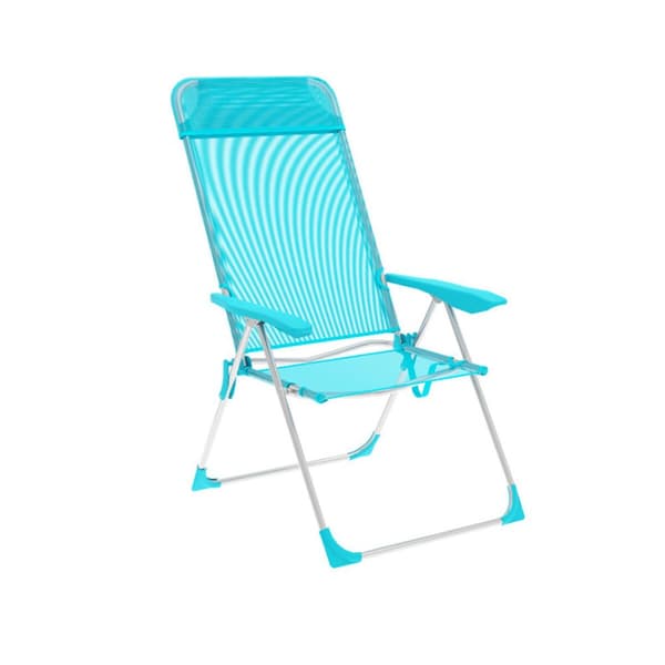 Polstrede Campingstolen Marbueno Akvamarin 69 x 110 x 58 cm