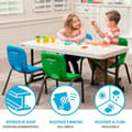 Miniatyrbilde 3 av 7: Klappbord Lifetime Lifetime 122 x 86 x 61 cm Krem Stål Plast