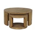Miniatyrbilde 4 av 6: Sett med 2 bord Home ESPRIT Tre 99 x 99 x 48 cm