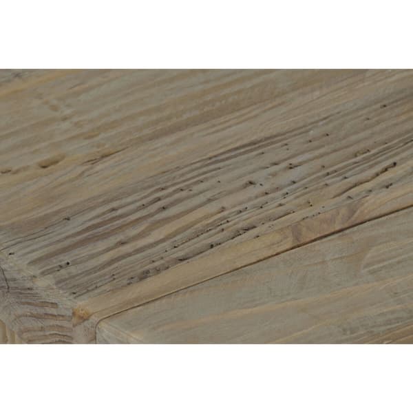 Sett med 2 bord Home ESPRIT Tre 99 x 99 x 48 cm