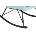 Miniatyrbilde 4 av 7: Gyngestol Home ESPRIT Svart Himmelblå Polyester Metall 68 x 90 x 92 cm