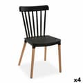 Miniatyrbilde 1 av 3: Stol Versa Svart 52,5 x 80 x 43 cm (4 enheter)
