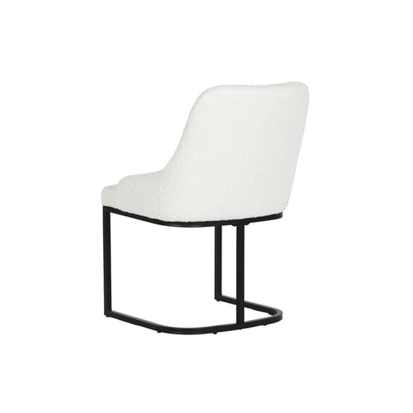 Middagsstol Home ESPRIT Hvit Svart 54 x 61 x 82,5 cm