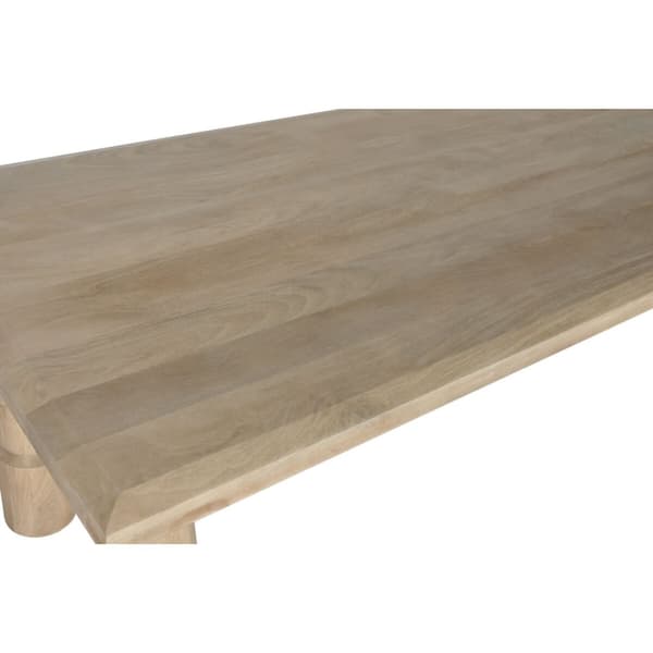 Middagsbord Home ESPRIT Naturell Treverk av mangotre 200 x 90 x 76 cm
