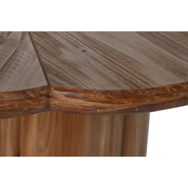 Middagsbord Home ESPRIT Naturell Tre 100 x 100 x 77 cm