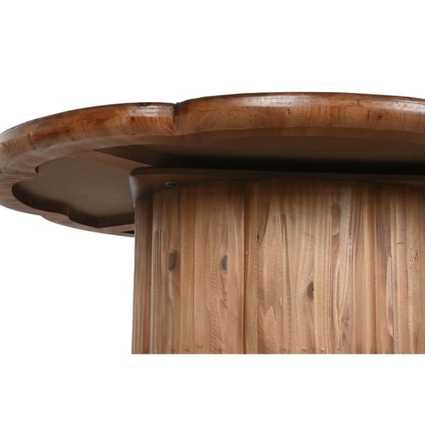 Middagsbord Home ESPRIT Naturell Tre 100 x 100 x 77 cm