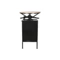 Miniatyrbilde 4 av 11: Sidebord Home ESPRIT Brun Svart Jern Treverk av mangotre 116 x 72 x 110 cm