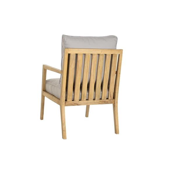 Lenestol DKD Home Decor Naturell Polyester 60 x 80 x 90 cm