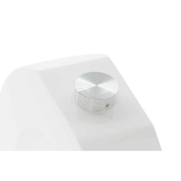 Sofabord DKD Home Decor Hvid Gennemsigtig Træ Krystal Træ MDF 110 x 60 x 45 cm