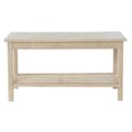 Miniatyrbild 2 av 4: Soffbord DKD Home Decor 90 x 50 x 46 cm Naturell Aluminium Trä MDF