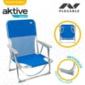 Pikkukuva 4 / 5: Folding Chair Aktive Gomera Sininen 44 x 72 x 35 cm (4 osaa)