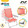 Pikkukuva 4 / 5: Folding Chair Aktive Flamingo Koralli 48 x 99 x 57 cm (4 osaa)