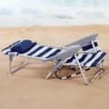 Miniatyrbild 6 av 7: Strandstol Aktive Blå Vit 50 x 76 x 45 cm (2 antal)