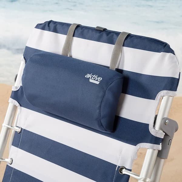 Strandstol Aktive Blå Vit 50 x 76 x 45 cm (2 antal)