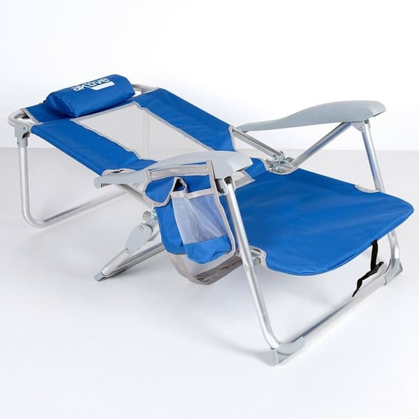 Strandkurv Aktive Blå Hvid 49 x 78 x 56 cm (2 enheder)