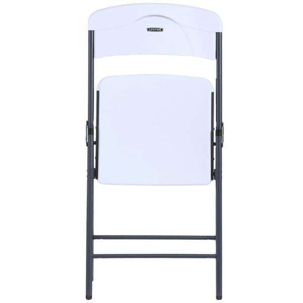 Polstrede Campingstol Lifetime Hvid 47 x 84,5 x 48 cm (6 enheder)