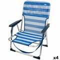 Miniatyrbillede 1 af 7: Strandkurv Aktive Foldbar Blå 44 x 72 x 35 cm (4 enheder)