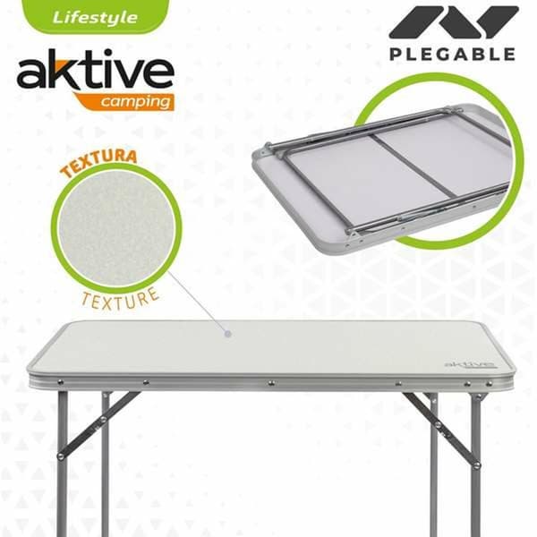 Fällbord Aktive Vit Stål Trä MDF 80 x 60 x 70 cm