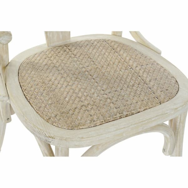 Ruokatuoli DKD Home Decor Valkoinen 56 x 50 x 76 cm