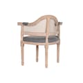 Pikkukuva 4 / 4: Ruokatuoli DKD Home Decor Tumman harmaa 67 x 51 x 85 cm 79 x 53 x 85 cm