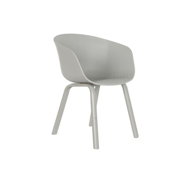 Ruokatuoli DKD Home Decor Vaaleanharmaa 56 x 58 x 78 cm 60 x 55 x 78 cm