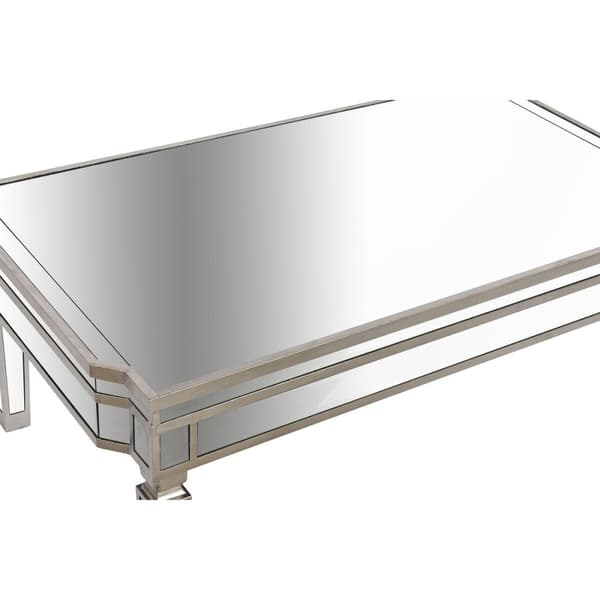 Olohuoneen pöytä Home ESPRIT Peili Puu MDF 108 x 61 x 44 cm