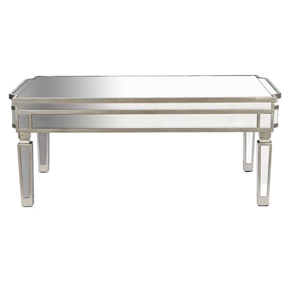 Olohuoneen pöytä Home ESPRIT Peili Puu MDF 108 x 61 x 44 cm