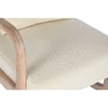 Pikkukuva 2 / 7: Keinutuoli Home ESPRIT Valkoinen Luonnollinen Kumipuu 66 x 88 x 78 cm