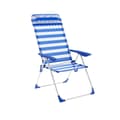 Pikkukuva 1 / 2: Folding Chair Marbueno Sininen Valkoinen 69 x 110 x 58 cm