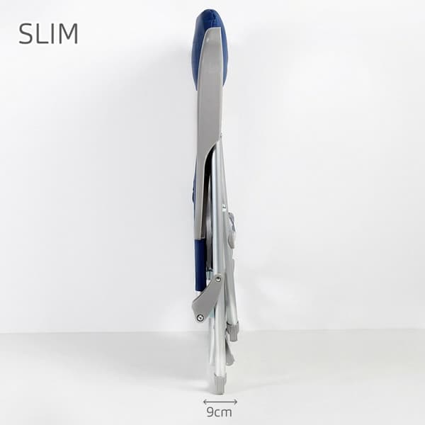 Rantatuoli Aktive Slim Taitettava Laivastonsininen 47 x 89 x 57 cm (2 osaa)