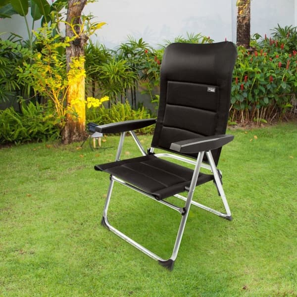 Rantatuoli Aktive Deluxe Taitettava Musta 49 x 105 x 59 cm (2 osaa)