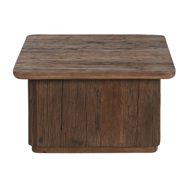 Olohuoneen pöytä Home ESPRIT Ruskea Puu 70 x 70 x 39 cm