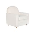 Pikkukuva 1 / 6: Nojatuoli DKD Home Decor Valkoinen Polyesteri Puu 79 x 72 x 86 cm